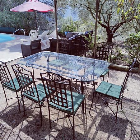 Villa Cigalons En Pleine Pinede Avec Piscine Chauffee De Mai A Septembre オリオール エクステリア 写真