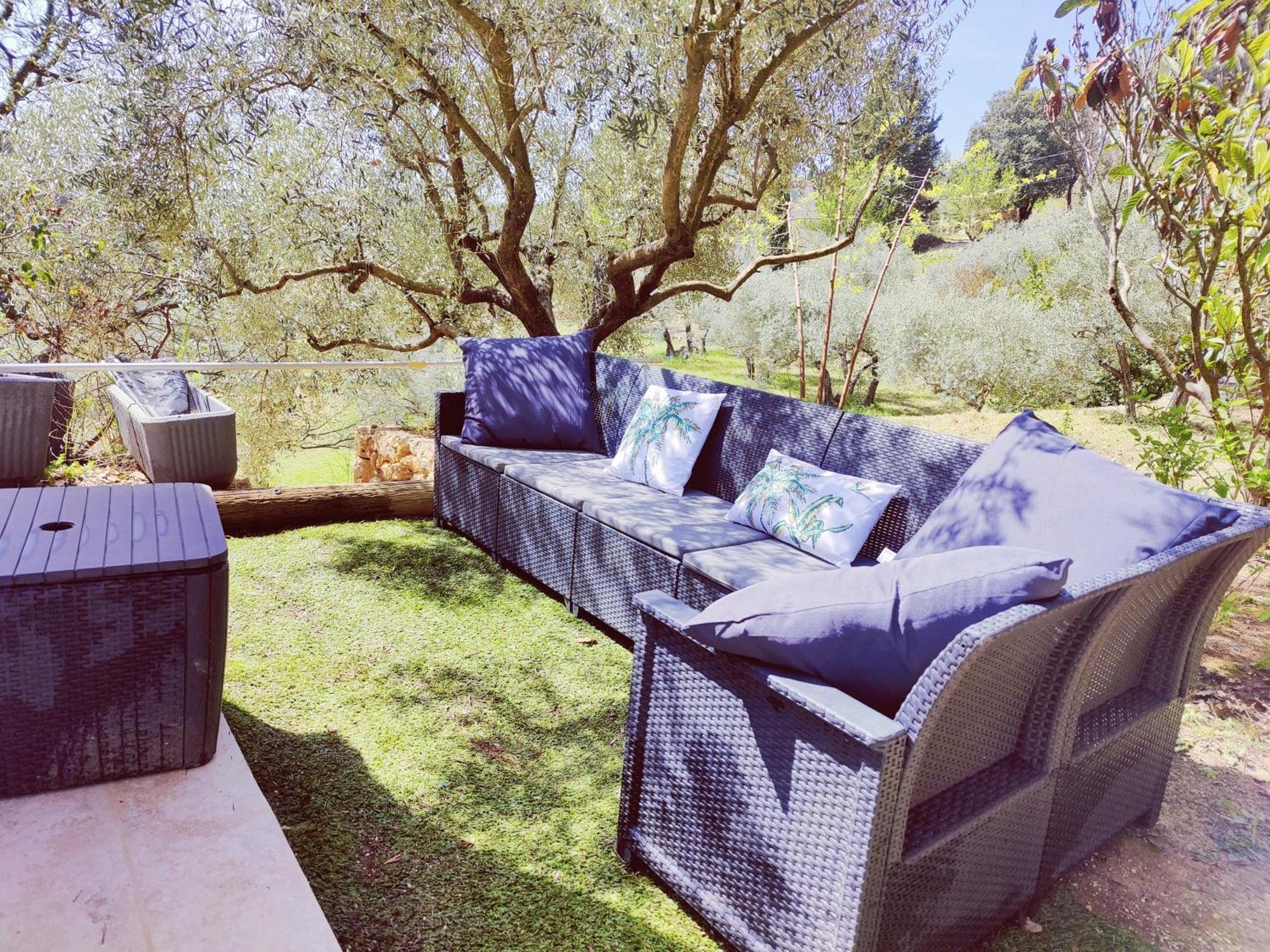 Villa Cigalons En Pleine Pinede Avec Piscine Chauffee De Mai A Septembre オリオール エクステリア 写真