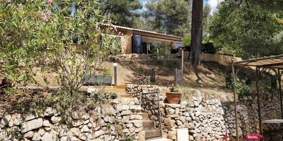 Villa Cigalons En Pleine Pinede Avec Piscine Chauffee De Mai A Septembre オリオール エクステリア 写真