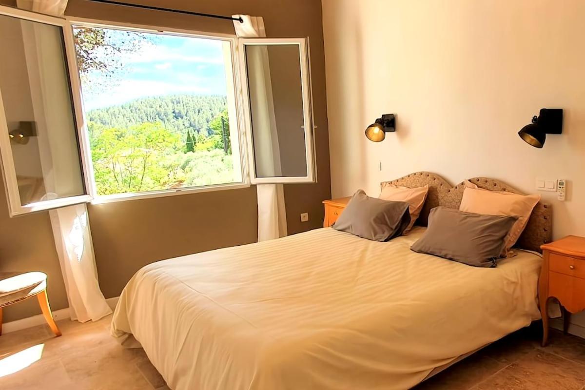 Villa Cigalons En Pleine Pinede Avec Piscine Chauffee De Mai A Septembre オリオール エクステリア 写真